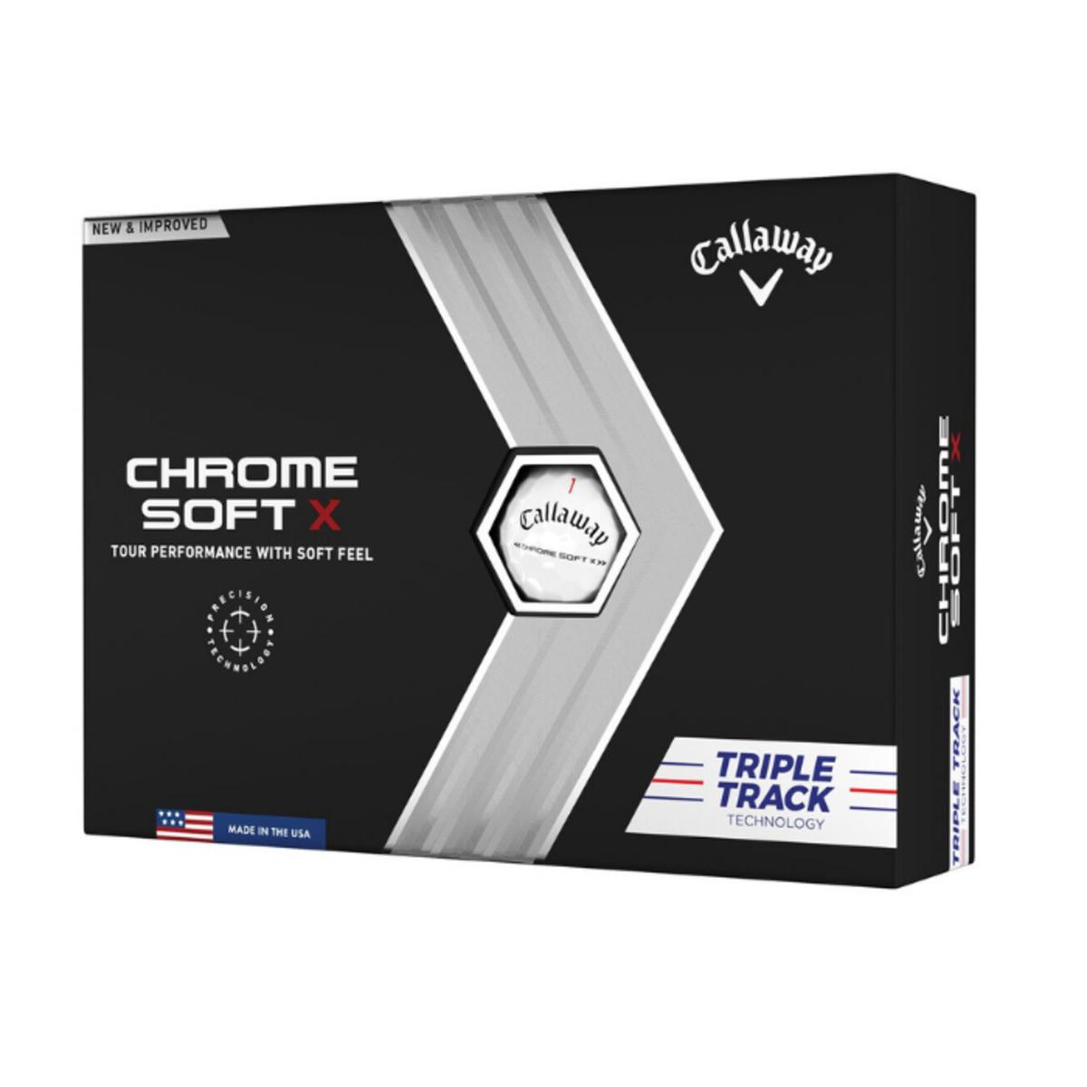 Callaway Chrome Soft X Triple Track Golf Balls